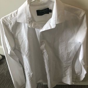 Topman long sleeve white dress shirt